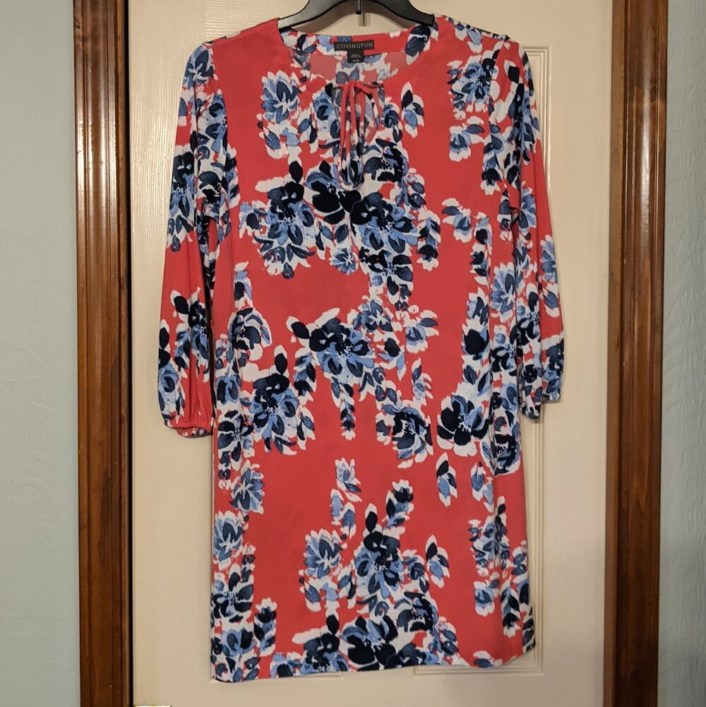 Covington Multicolor Sheath Dress Size Medium